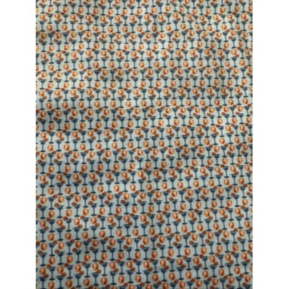 Walter Hagen Men's Clubhouse 19th Hole Golf Polo Nineteenth Blue/Orange Size XL - Picture 7 of 13